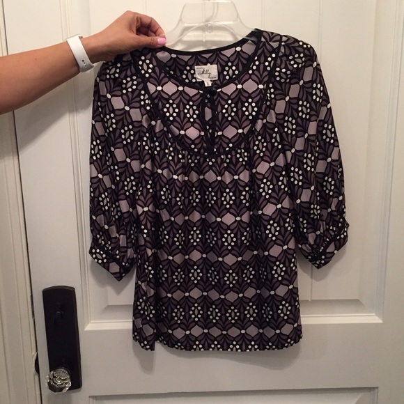 Milly printed blouse - Picture 2 of 3