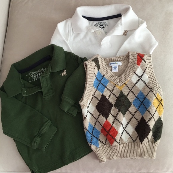 3-Piece Greendog Boys Shirt Bundle