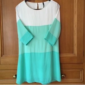 Lulus Mint Shift Dress