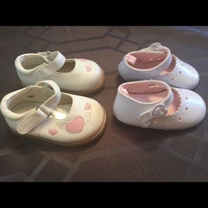 White dress shoe bundle