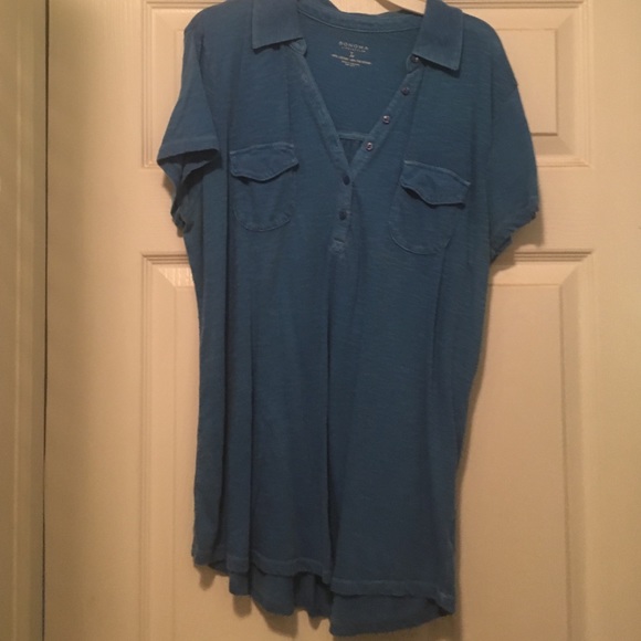 Turquoise polo