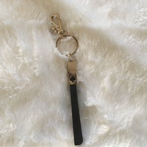 Kate Spade leather tassel keychain- BRAND NEW