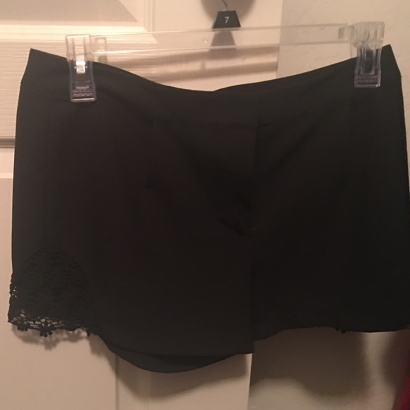 Stylish black shorts