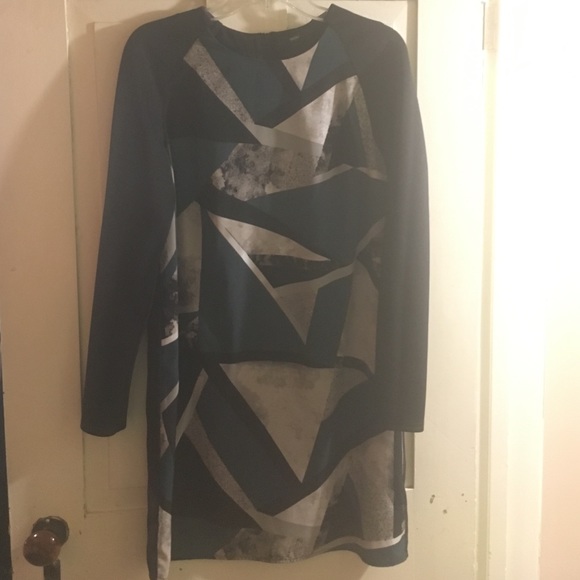 Geometric Print dress worn once