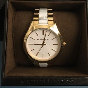 NWT in original packaging Michael kors gold watch