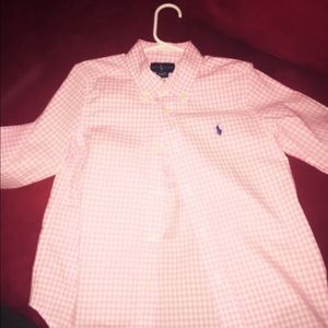Polo button up size 5t
