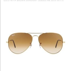 Ray ban gold shades
