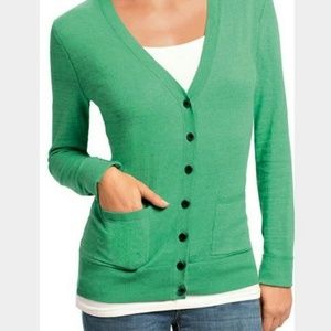 Cabi Billi Cardigan Sweater Ocean Green
