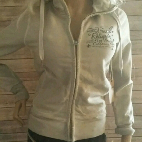 VERY CUTE WOMEN'S TRUE RELIGION HOODED JACKET!!
