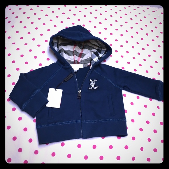 Burberry infant hoodie