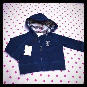 Burberry infant hoodie