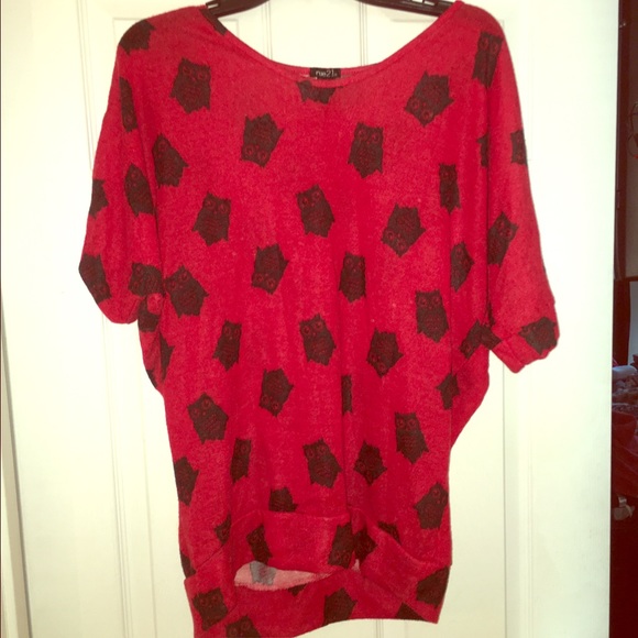 Cute red sweater