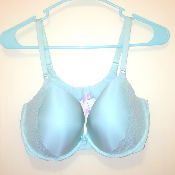 38DD Victoria's Secret Seafoam Lace Demi Bra
