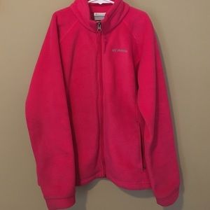 KIDS COLUMBIA HOT PINK JACKET