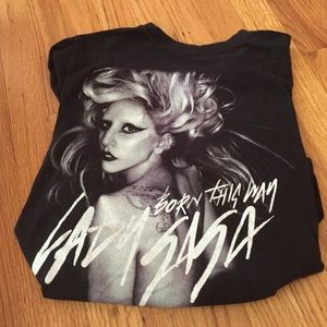 Born this way tour shirt