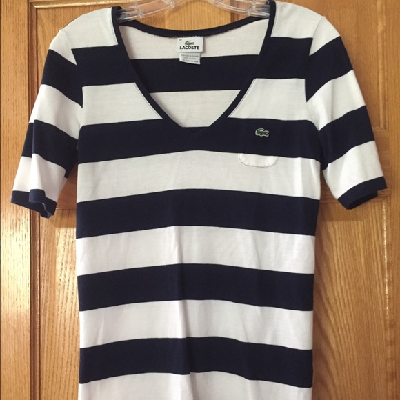 Lacoste 3/4 Length Sleeve Top