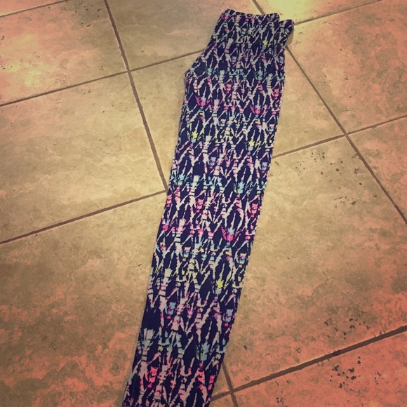 Retro Print Leggings