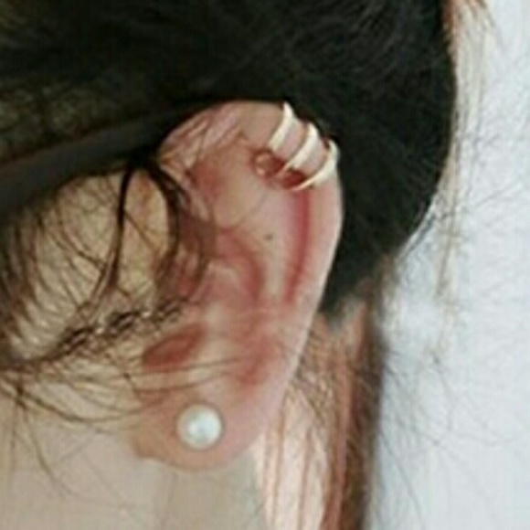 Gold Cartridge Earring