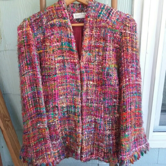 Boho Vintage Silk Rainbow '70's Dream Coat