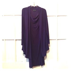 Purple Jones New York dress and jacket size 10