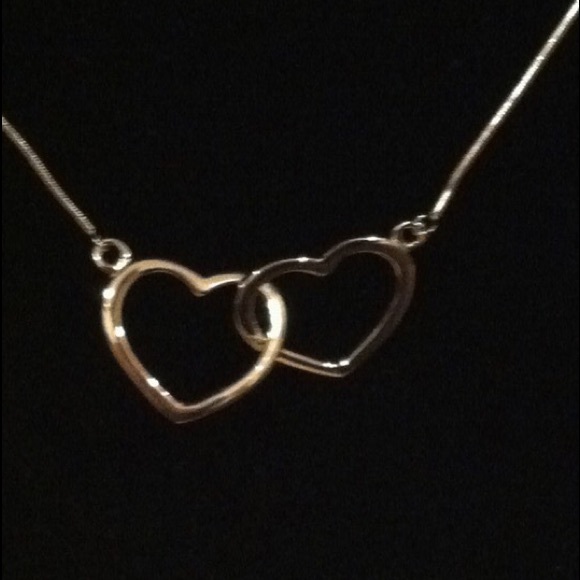 🤍🤍 17" Linked Sterling Heart Necklace - Picture 4 of 6