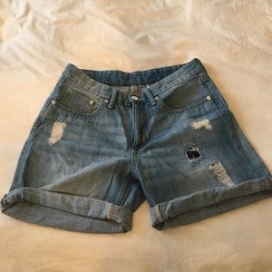 Jean shorts