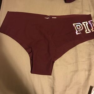 Pink underwears !! Burgandy