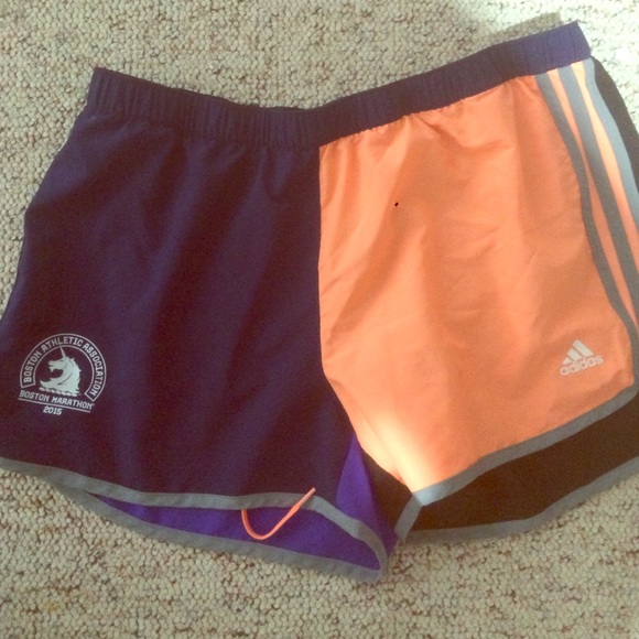 Adidas Boston marathon running short size large