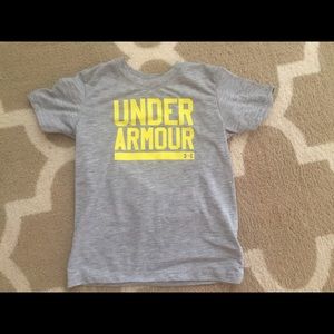 Boys under armour short sleeve