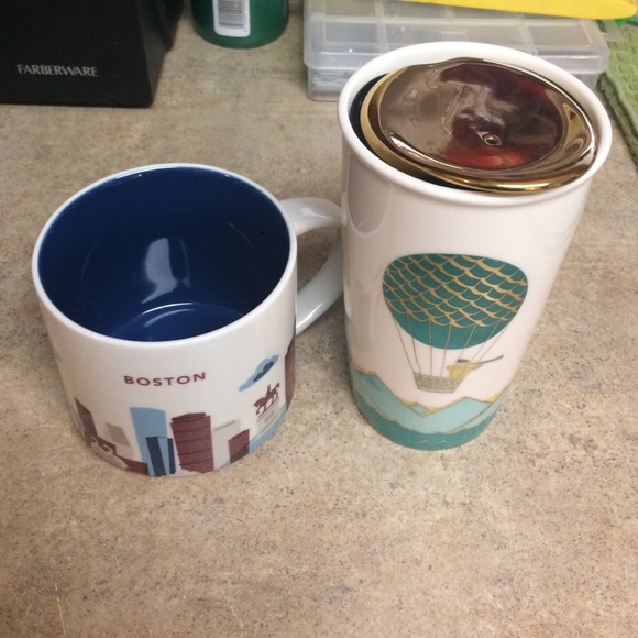 Starbucks mugs