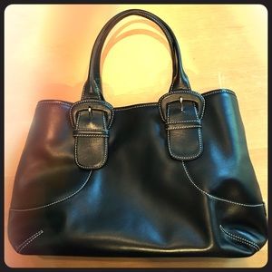 AUTHENTIC Cole Haan leather satchel, gently used