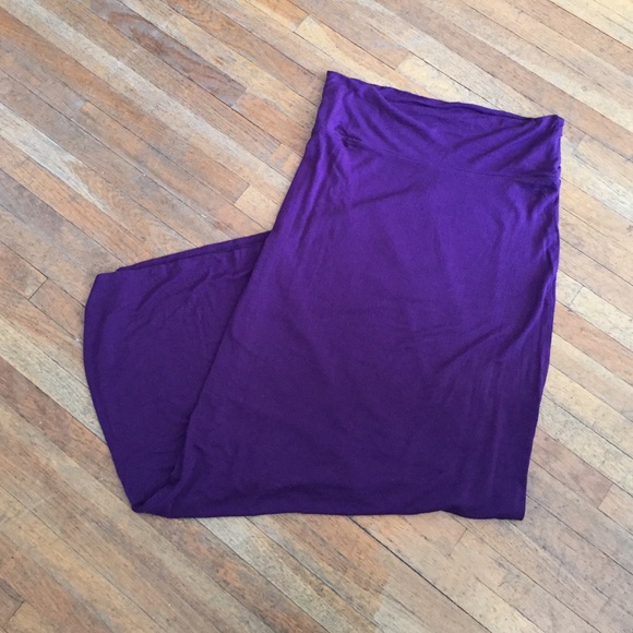 Rue 21 Purple Maxi Skirt