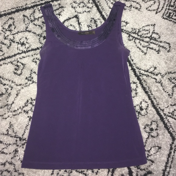 The Limited Purple Tank