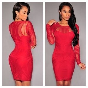 Classic Attraction Bodycon Dress