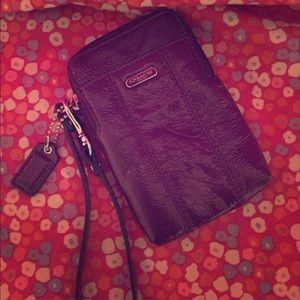 Coach Phone Wristlet