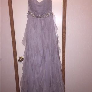 Homecoming dress and shoes