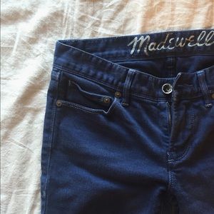 Madewell cropped jeans
