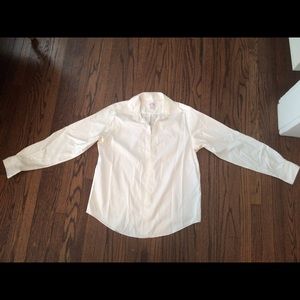 Classic white button up