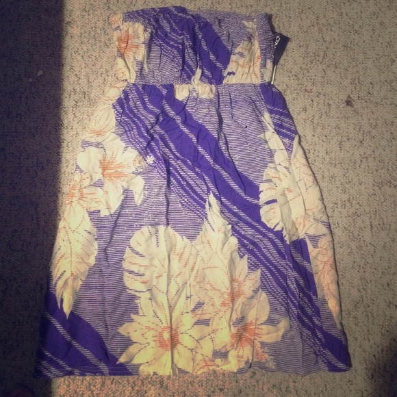 Oneill new with tags strapless dress