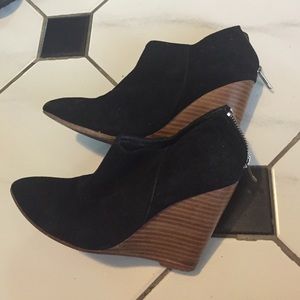 Madison Harding Wedge Booties