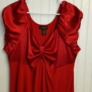 Dressy red top- Layne Bryant