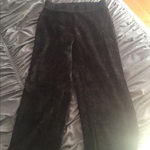 The North Face fleece pants. Size L