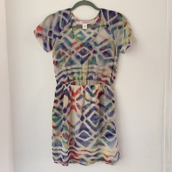 Band of Gypsies Urban Outfitters watercolor dress