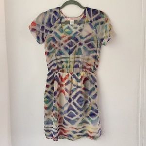 Band of Gypsies Urban Outfitters watercolor dress