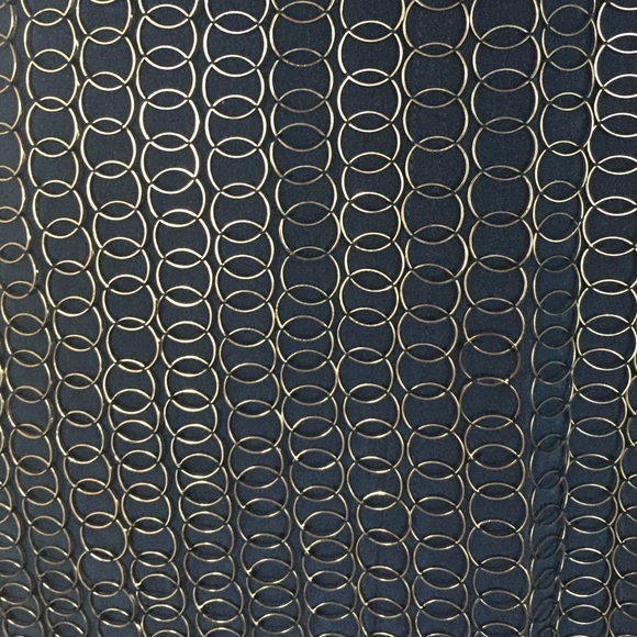 NWT Marine Blue & Silver Mini Dress - Picture 4 of 4