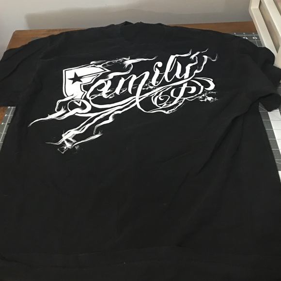 2 famous Star and Strips tees & 1 Metal Mulisha