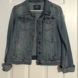 Ann Taylor denim jacket, size small