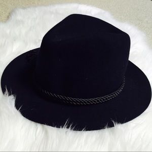 Navy Brimmed Hat