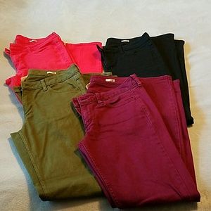 *BUNDLE* Arizona Jeans Colored Skinny Jeans