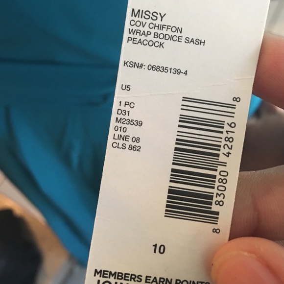 Beautiful blue dress! - Picture 3 of 3